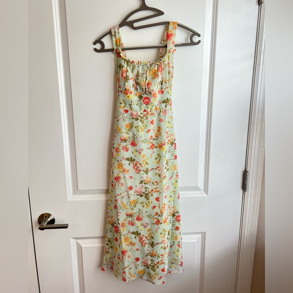 Forever21 floral maxi dress.